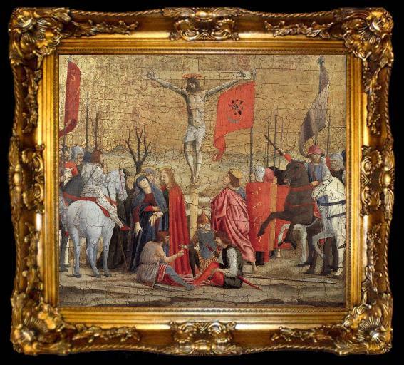 framed  Piero della Francesca The Crucifixion, ta009-2